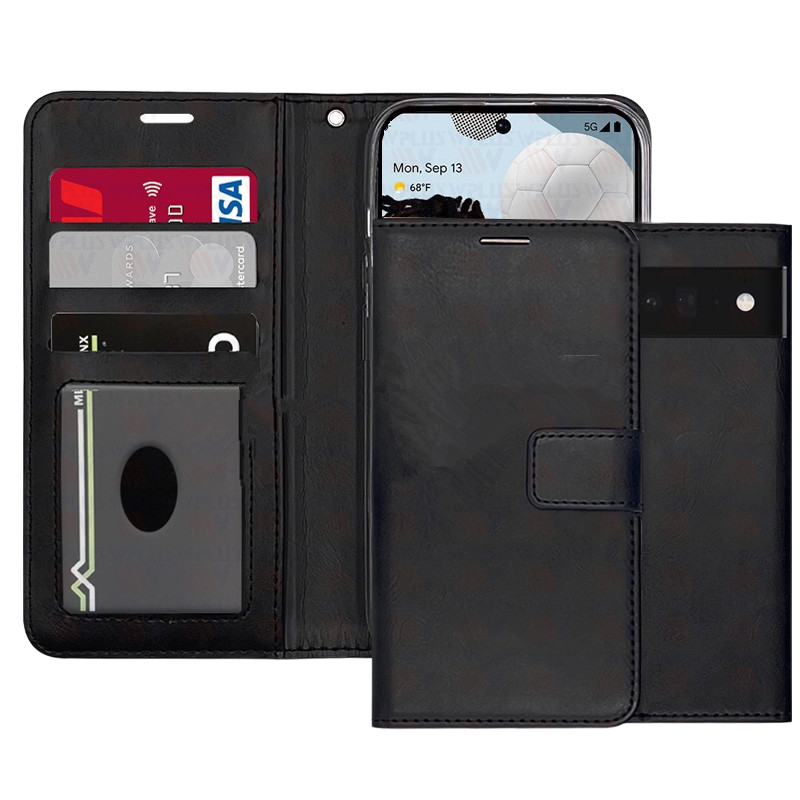 Étui portefeuille en cuir pour Google Pixel 9 Pro XL Étui portefeuille en cuir pour Google Pixel 9 Pro XL